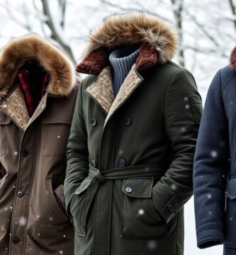 Men's Winter Coats with Faux Fur Linings