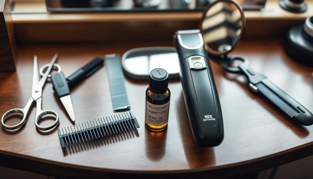 Patchy beard trimming tools