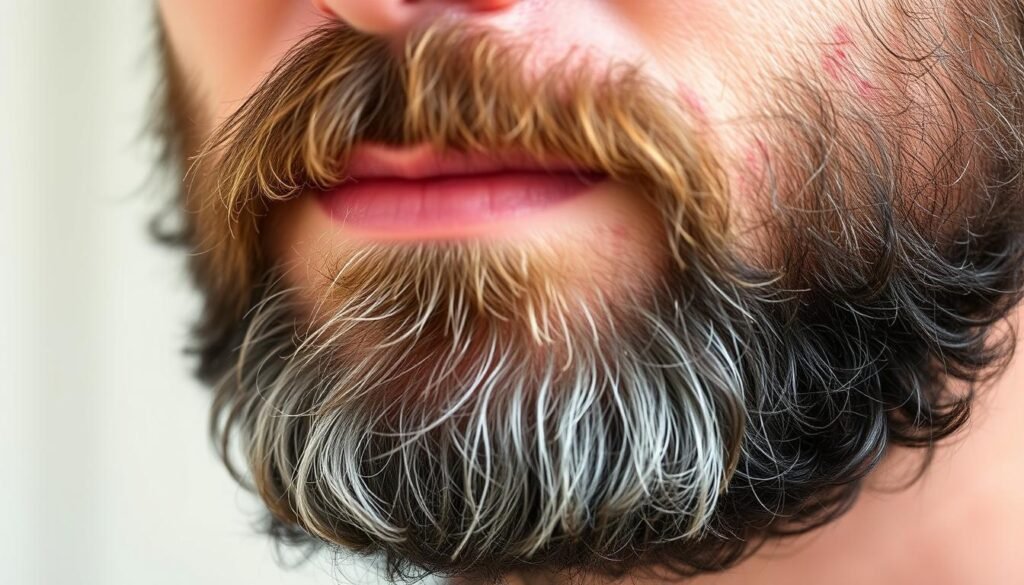 Seborrheic dermatitis beard