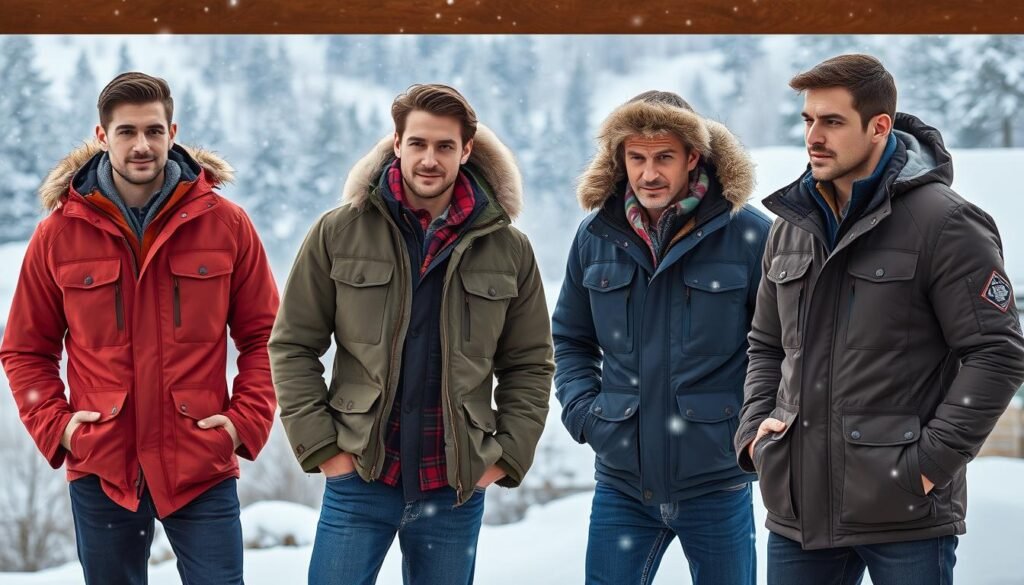 Warm Men's Winter Jackets