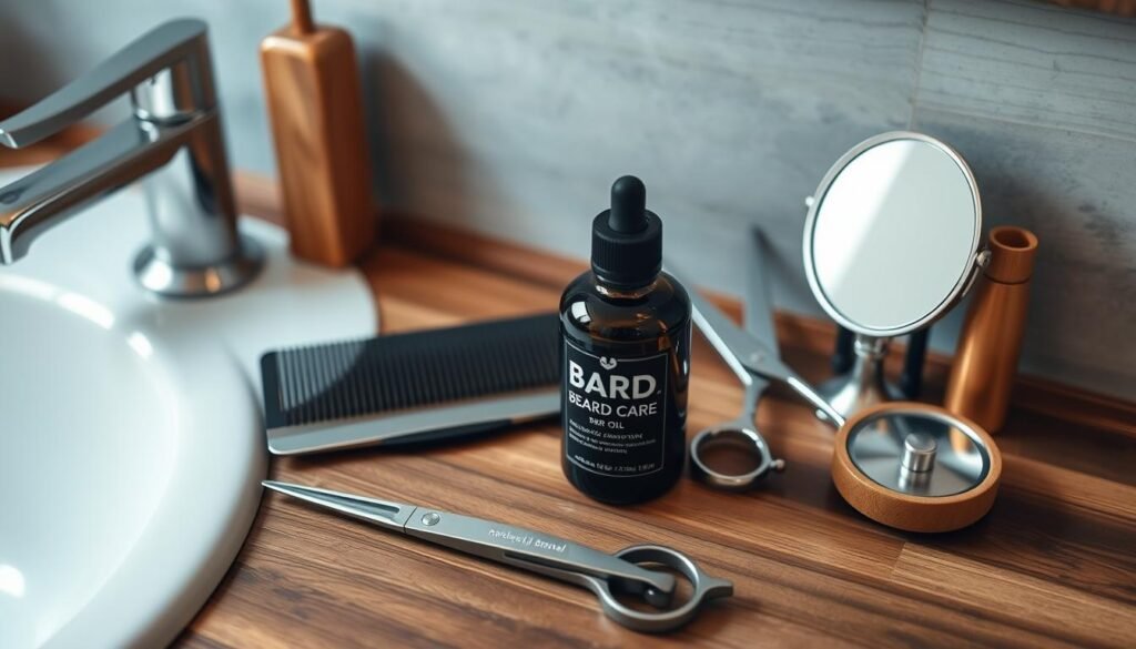 beard oil application tools