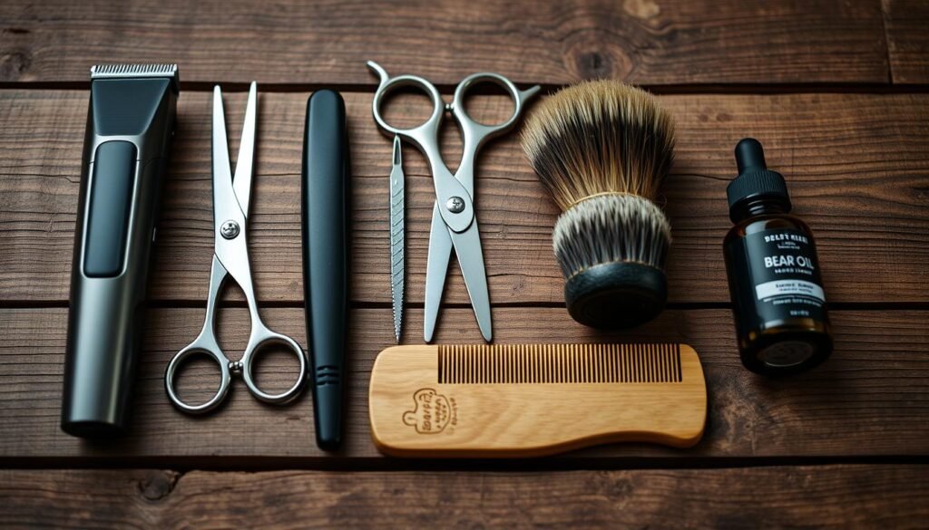 essential beard grooming tools