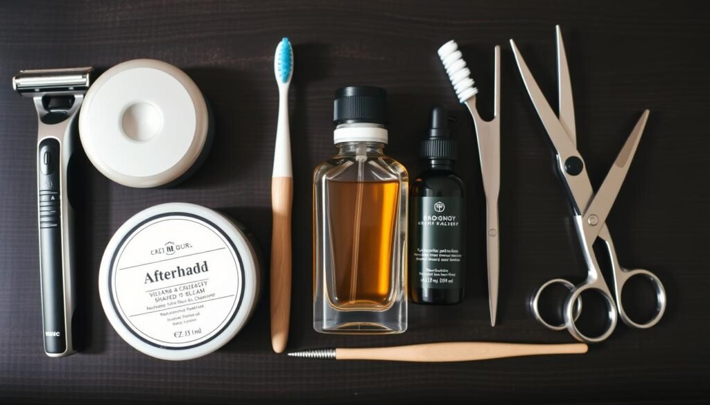 men's grooming supplies