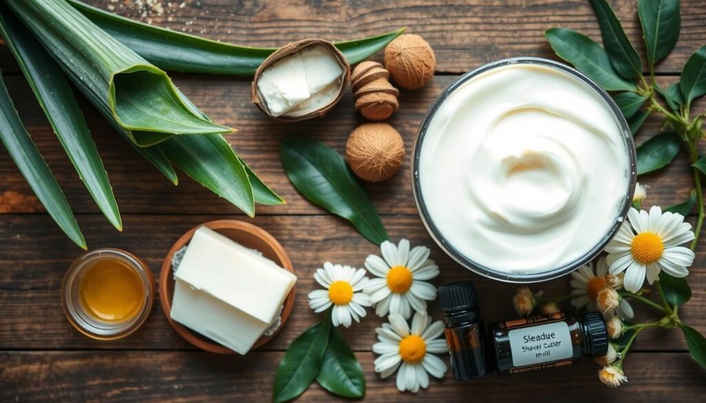 sensitive skin shave cream ingredients