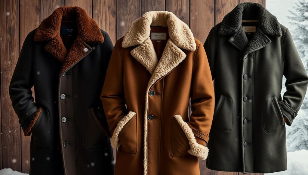 shearling coats