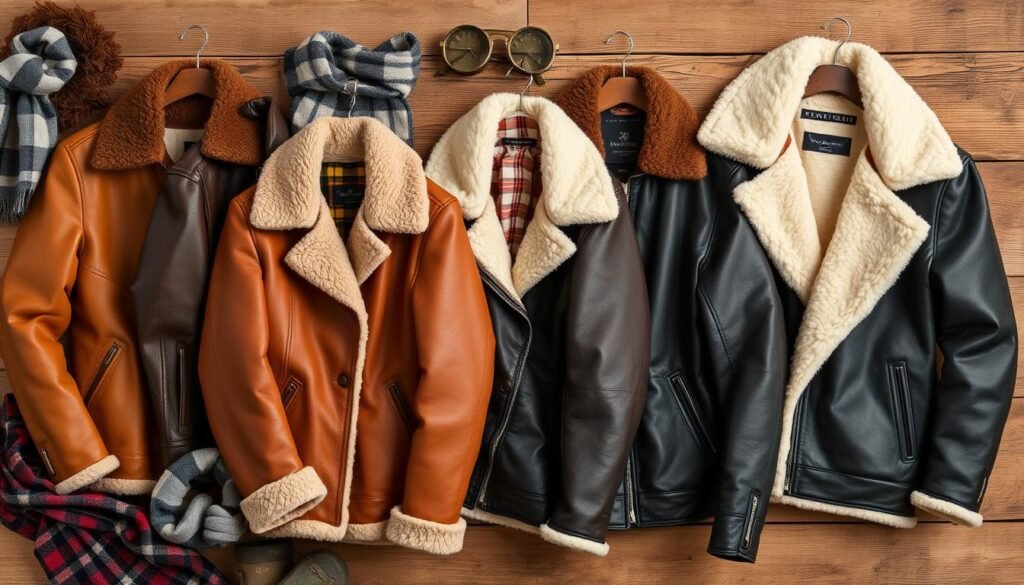 sheepskin leather jackets