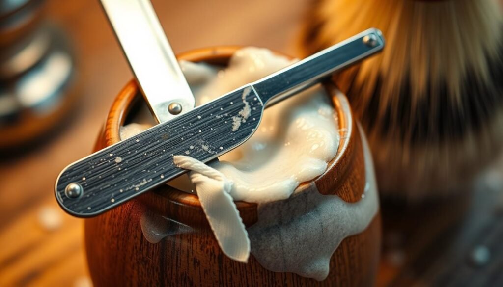 straight razor shaving